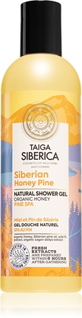 Natura Siberica Taiga Siberica Siberian Honey Pine Natürliches Duschgel mit Honig