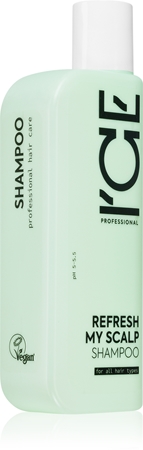 Natura Siberica ICE Professional Refresh My Scalp čistiaci detoxikačný šampón