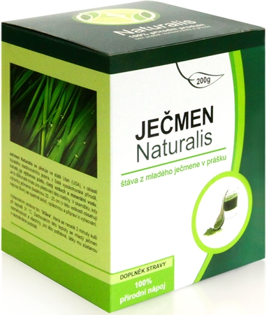 Naturalis Ječmen BIO přírodní antioxidant v BIO kvalitě