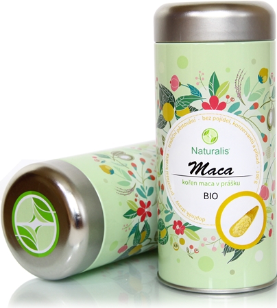 Naturalis Maca prášek BIO podpora potence a vitality