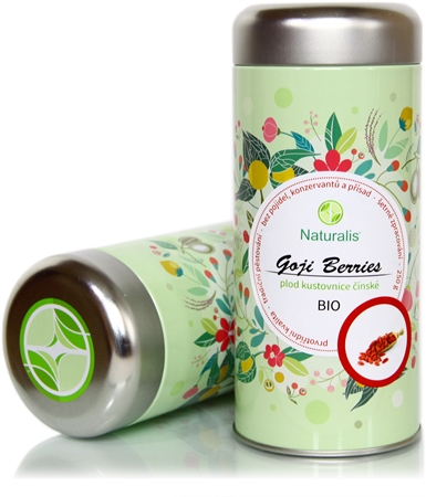 Naturalis Goji Berries BIO sušené ovoce nesířené v BIO kvalitě