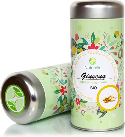 Naturalis Ginseng BIO prášek s revitalizačním účinkem