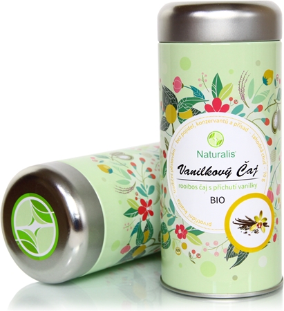 Naturalis Čaj vanilkový BIO čaj rooibos v BIO kvalitě