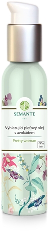Naturalis Semante Pretty Woman óleo facial com efeito alisador