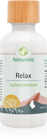 Naturalis Relax bylinná tinktura pro zklidnění