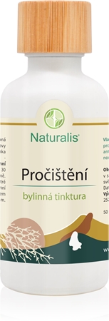 Naturalis Pročištění bylinná tinktura pro podporu detoxikace organismu