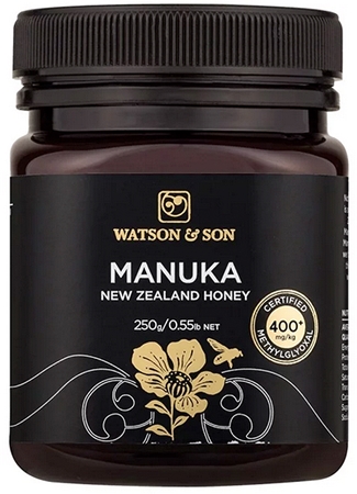 Naturalis Watson & Son Manukový med 400+ podpora správneho fungovania organizmu