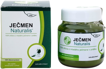 Naturalis Ječmen BIO přírodní antioxidant v BIO kvalitě