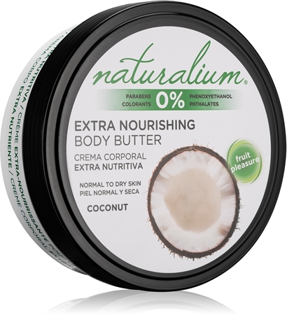 Naturalium Fruit Pleasure Coconut burro nutriente corpo