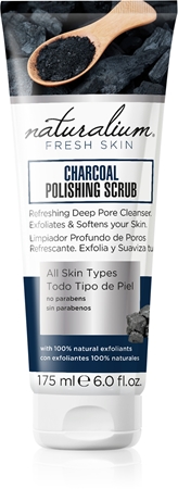Naturalium Fresh Skin Charcoal aufhellendes Bodypeeling