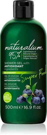 Naturalium Super Food Blueberry Energigivende brusegel