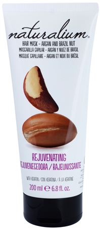 Naturalium Nuts Argan and Brazil Nut Hydrating Hair Mask With Keratin