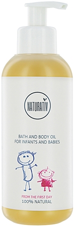 Naturativ Baby aceite corporal para baño para bebé lactante