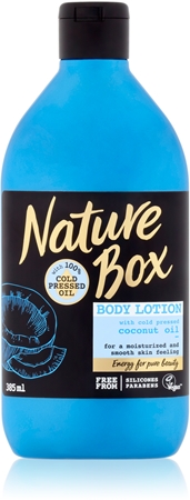 Nature Box Coconut hydratační tělové mléko