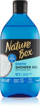 Nature Box Coconut osviežujúci sprchový gél s hydratačným účinkom