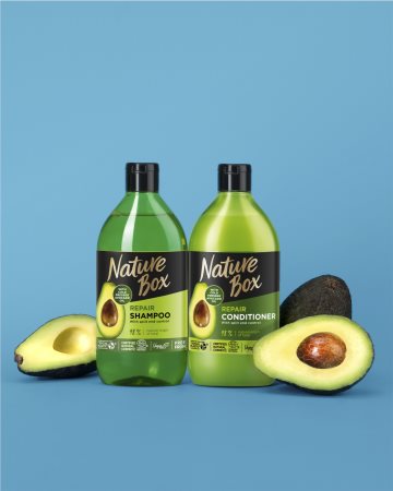 Nature Box Avocado szampon głęboko regenerujący na rozdwojone końcówki włosów