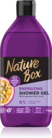 Nature Box Passion Fruit energizujúci sprchový gél