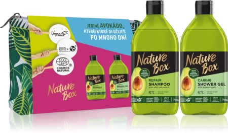 Nature Box Avocado coffret cadeau (corps et cheveux)