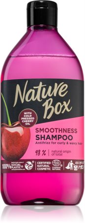 Nature Box Cherry Mjukgörande schampo För ostyrigt och krulligt hår