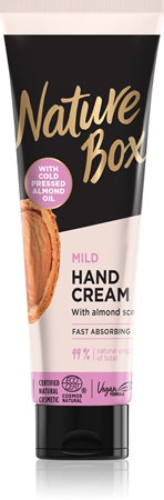 Nature Box Almond crema para manos suave con aceite de almendras
