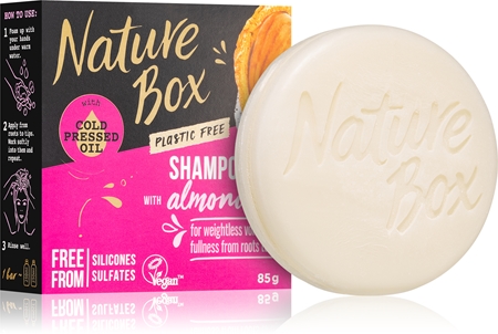 Nature Box Shampoo Bar Almond Oil Barre de shampoing