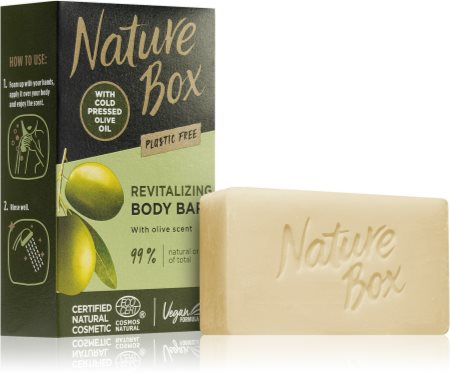 Nature Box Olive Oil oczyszczające mydło do ciała