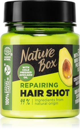 Nature Box Avocado Hair Shot masque régénérateur intense à l'avocat