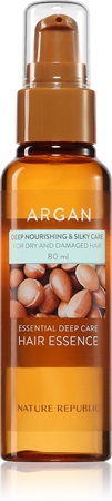 NATURE REPUBLIC Argan Essential Deep Care Hair Essence hydratační esence pro poškozené vlasy