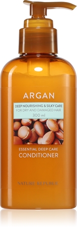 NATURE REPUBLIC Argan Essential Deep Care Conditioner hydratační a vyživující kondicionér pro poškozené vlasy