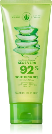 NATURE REPUBLIC Soothing & Moisture Aloe Vera 92% Soothing Gel zklidňující hydratační gel pro citlivou pokožku
