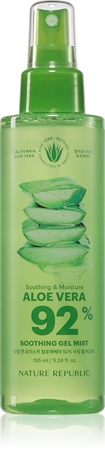 NATURE REPUBLIC Soothing & Moisture Aloe Vera 92% Soothing Gel Mist brume rafraîchissante avec effets apaisants