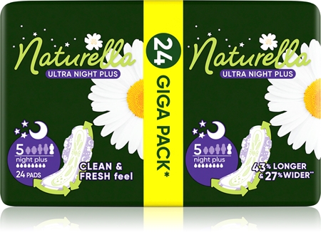 Naturella Ultra Night Plus period pads night