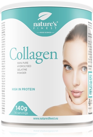Natures Finest Collagen Pulver zur Herstellung von Getränken mit Kollagen