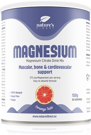 Natures Finest Magnesium Drink Mix italpor magas magnéziumtartalommal