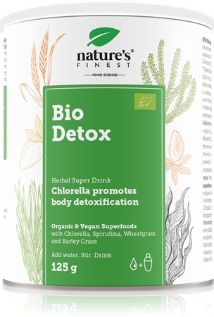 Natures Finest Detox Superfood mix poudre pour la préparation de boisson pour détoxifier l’organisme et favoriser l’immunité