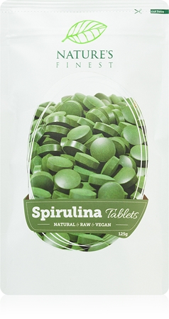 Natures Finest Spirulina 100%ige Spirulina in Tablettenform