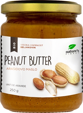 Natures Finest Peanut Butter Peanut Butter Nussaufstrich in BIO-Qualität