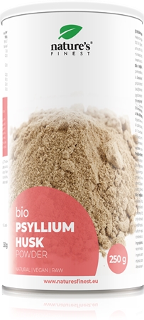 Natures Finest Psyllium Husk Ballaststoffe in BIO-Qualität