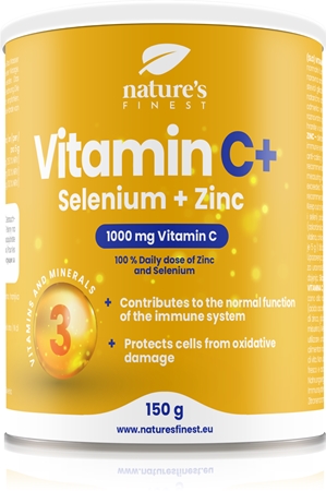Natures Finest Vitamin C + Selenium + Zinc Pulver mit Vitaminen