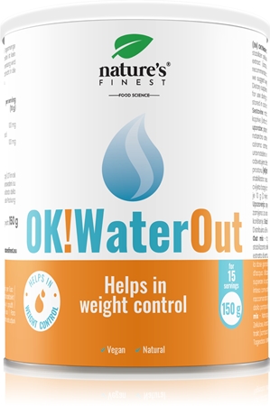 Natures Finest Detox OK!WaterOut Pulver zur Herstellung von Getränken zur Unterstützung der Gewichtsabnahme