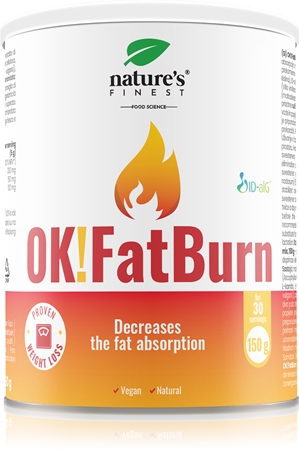 Natures Finest OK!FatBurn Pulver zur Herstellung von Getränken während der Gewichtsreduktion