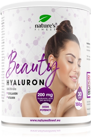 Natures Finest Beauty Hyaluron polvere con acido ialuronico