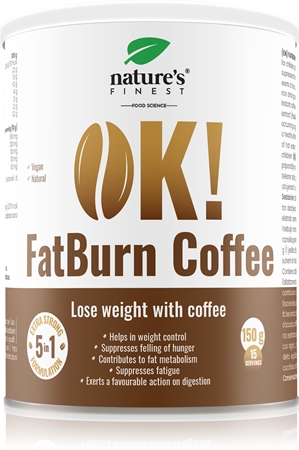 Natures Finest FatBurn Coffee Pulverkaffee während der Gewichtsreduktion
