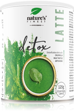 Natures Finest Detox Latte Pulver zur Herstellung von Getränken zur Unterstützung der Entgiftung des Körpers
