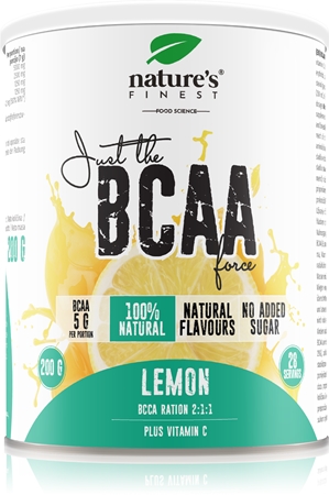 Natures Finest BCCA Power Drink Pulver mit Aminosäuren