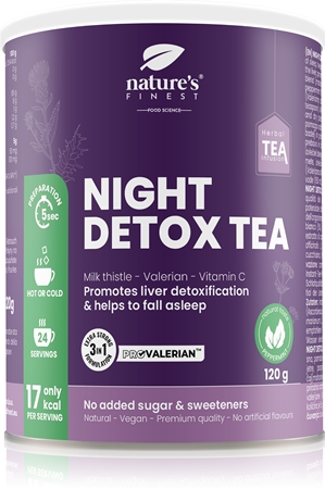 Natures Finest NIGHT DETOX TEA Tee zur Entgiftung des Organismus und zur Unterstützung des Immunsystems