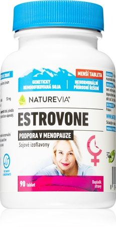 NatureVia Estrovone tablety na podporu komfortu pri menopauze