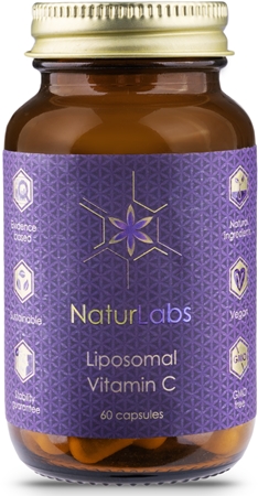 NaturLabs Liposomal Vitamin C kapsle pro podporu imunitního systému, krásnou pleť a nehty