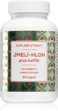 NATURVITA JMELÍ - HLOH Hořčík kapsle pro normální funkci srdce a cév