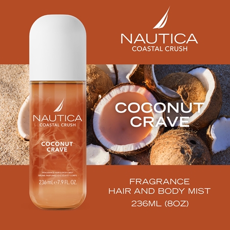 Nautica Coastal Crush Coconut Crave Body Spray for women